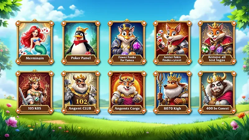 Layar slot mobile dengan simbol permainan dan efek cahaya